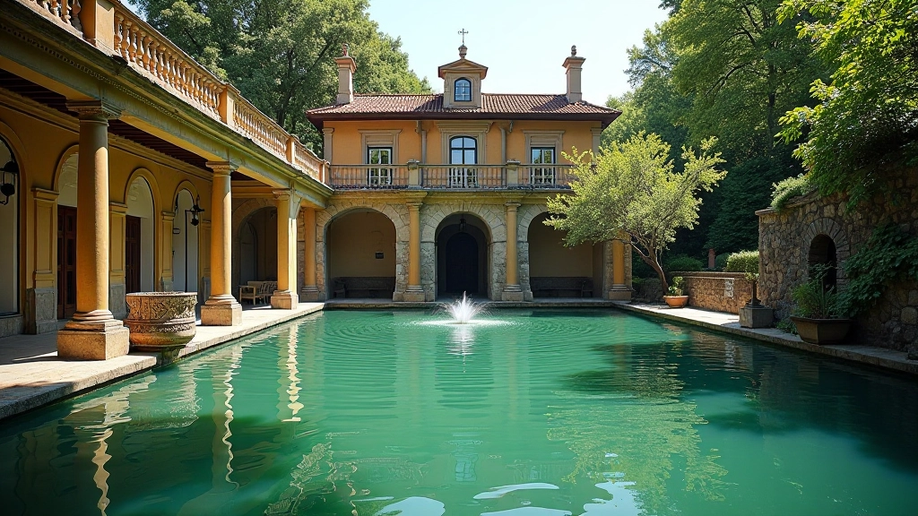 Historické kolonády Mariánských Lázní s elegantní architekturou a minerální vodou